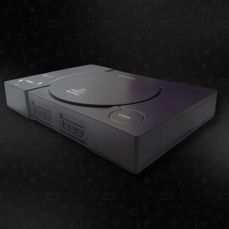 Console Retrô PSX com 40 mil jogos + 2 Controles diversos Games e Jogos+ 700 Jogos PS1 - Black