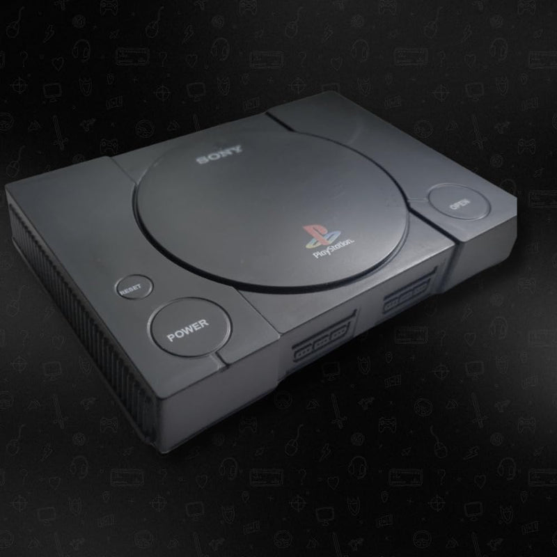 Console Retrô PSX com 40 mil jogos + 2 Controles diversos Games e Jogos+ 700 Jogos PS1 - Black