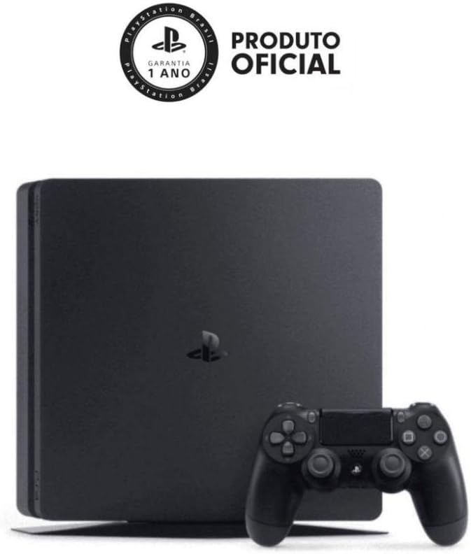 Console Playstatiton 4 1tb Slim + Controle Dualshock 4 CUH2214B - Sony