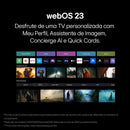 Smart TV 32" LG HD 32LR600B Processador α5 Ger6 AI Alexa integrado LG Channels webOS 23 compatível com Controle Smart Magic