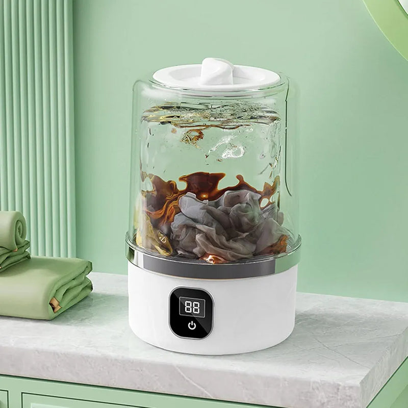 Lavadora Pequeña | Lavado Higiénico Mini Para Prendas Íntimas - Herramienta Compacta Para Apartamentos Camping Viajes Residencias Y Autocaravanas