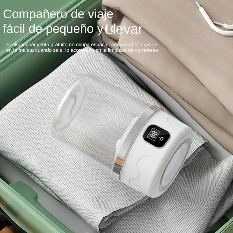 Lavadora Pequeña | Lavado Higiénico Mini Para Prendas Íntimas - Herramienta Compacta Para Apartamentos Camping Viajes Residencias Y Autocaravanas
