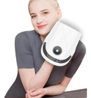 Massageador De Mão Elétrico Portátil, Recarregável, Branco