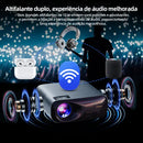 Projetor 1080p Bettdow Smart Tv Wifi6 4k Android 22000 Lm