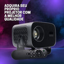 Projetor Portatil Android 1080p 4k Wifi Foco Automático