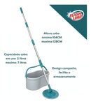 Mob Giratório Eco Flash Limp Qualidade Cinza Envio Hoje