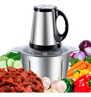 Processador De Alimentos Picador Elétrico Lâminas 3l Inox Prateado