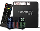 Tv Box Android 14 - 512gb Ram + Mini Teclado + Brinde Extra