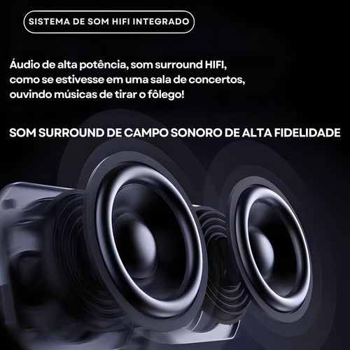 Projetor Portatil Android 1080p 4k Wifi Foco Automático