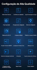 Robô Limpa Vidros Lavador Janelas Auto Abir Wd8 Controle App