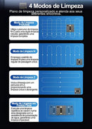 Robô Limpa Vidros Lavador Janelas Auto Abir Wd8 Controle App
