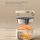 Lancheira Elétrica Recarregável, Aquecimento Portátil Sem Água