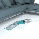 Mop Spray Fit Vassoura Rodo Magico Flash Limp Limpeza Cor Cinza/Verde