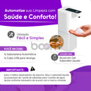 Saboneteira Dispenser Espuma Automática Sensor Boom Eletro - Touch - Seleção De 4 Níveis Através Do Touch