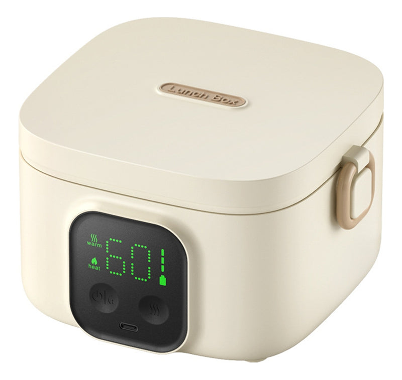 Lancheira Elétrica Recarregável, Aquecimento Portátil Sem Água