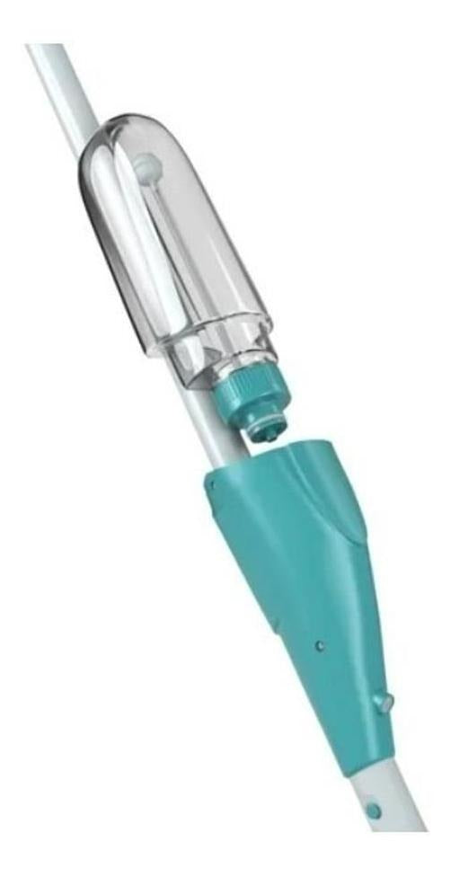 Mop Spray Fit Vassoura Rodo Magico Flash Limp Limpeza Cor Cinza/Verde