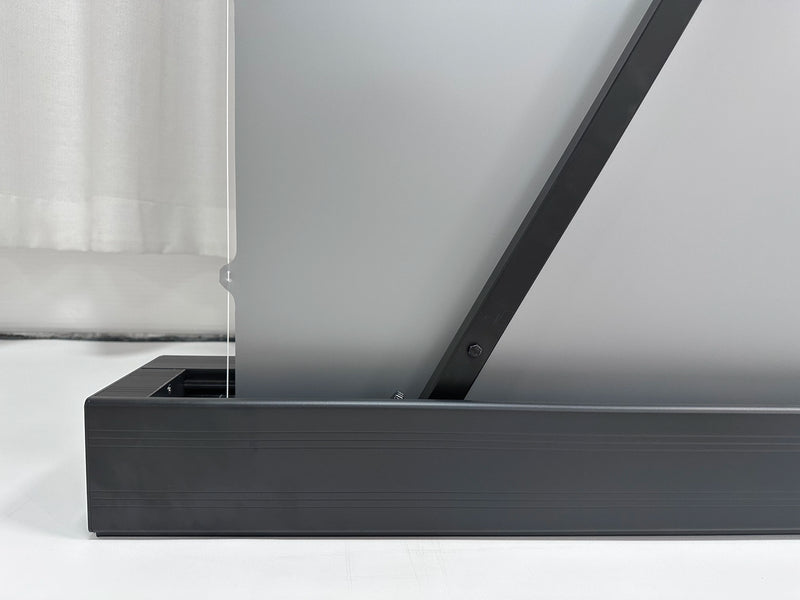 Tela de Projeção Elétrica Retrátil do Piso ALR 4K Prateada de 120” para Cinema em Casa – Sistema de Imagem em Alta Definição – Tela Automática para Projetores