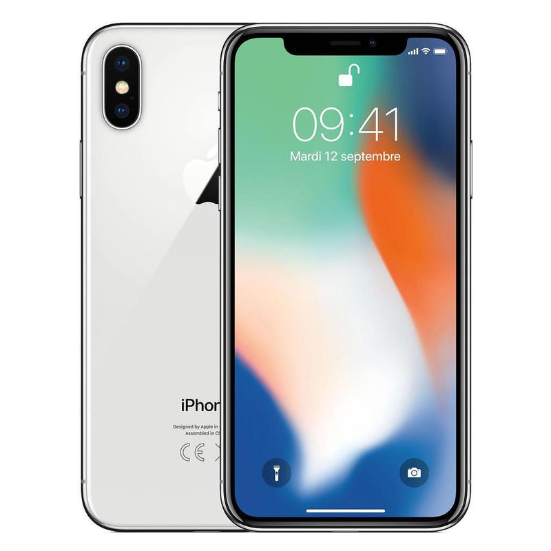 iPhone X prateado