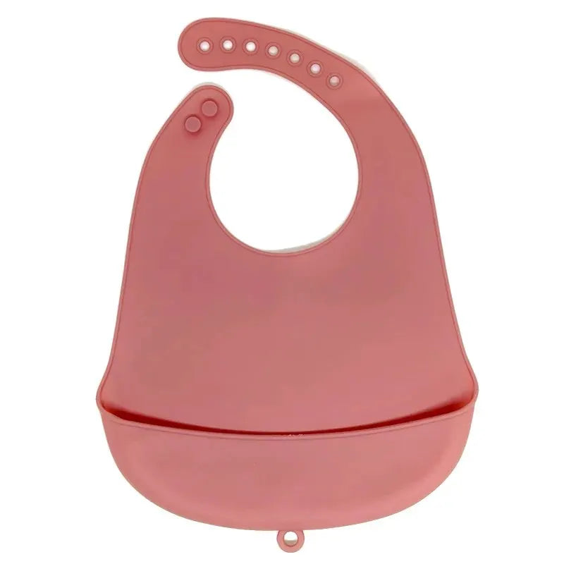 Babadores de Silicone para Bebê – Fáceis de Limpar, Babadores Impermeáveis para Saliva e Refeições Infantis