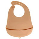 Babadores de Silicone para Bebê – Fáceis de Limpar, Babadores Impermeáveis para Saliva e Refeições Infantis