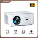 Projetor TOPTRO 1080P Full HD Projetor portátil 25000 Lumens Android 9.0 Projetor WiFi6 Bluetooth Projetor de cinema em casa