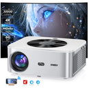 Projetor Inteligente XIWBSY 2025 30000 Lúmens 4K Auto Foco, Projetor LED com Wifi 6, Vídeo Home Theater, Bluetooth, Beamer Portátil, Projetor