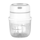 Triturador Elétrico 351ML USB Recarregável, Triturador de Alimentos, Legumes, Carnes, em Aço Inox, Mini Triturador de Pimenta e Alho, Utensílio de Cozinha