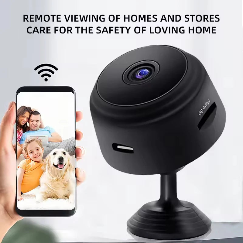 “A9 HD Wifi Smart Monitor Câmera de Vigilância Sensor Filmadora Web Vídeo Segurança Residencial Sem Fio