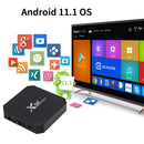 TV Box Android  + 1 controle de teclado grátis!