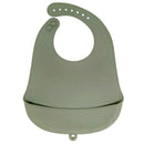 Babadores de Silicone para Bebê – Fáceis de Limpar, Babadores Impermeáveis para Saliva e Refeições Infantis