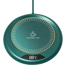 “Aquecedor de Caneca com Desligamento Automático – Aquecedor Elétrico de Bebidas para Chá, Água e Leite com Termostato, Base de Aquecimento para Uso em Viagens e Escritório.”