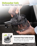 Cold Press Juicer – Large Feed Chute, Easy Clean, BPA Free