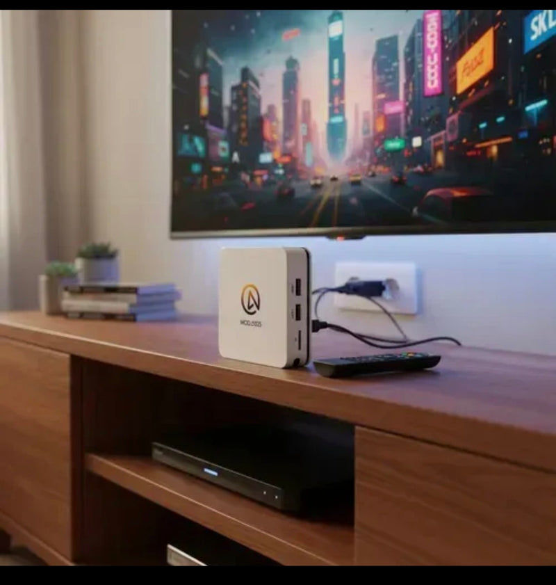 TV Box Uniitv Play Uni V10- 2GB RAM, Android, Transmissão Multiplayer e Licença Vitalícia