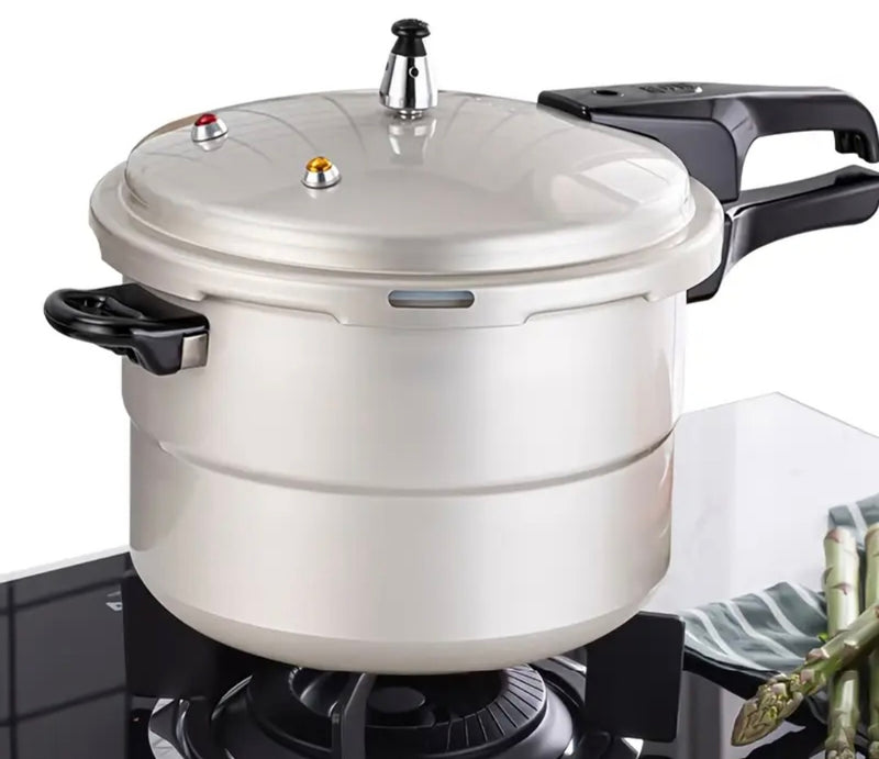 Panela de Pressão Mini em Liga de Alumínio para Fogões a Gás e Indução - Panela Instantânea Versátil para Cozinha Doméstica