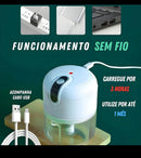 Mini Processador Elétrico De  Legumes e carne . Usb - 3 Lâminas Cor Branco
